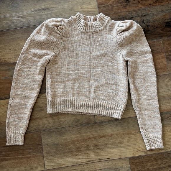 Harper Heritage Carmen  Puff Sleeve Sweater- Sz Small - Picture 3 of 12